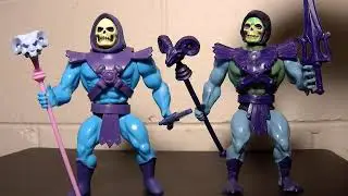 Masters of the Universe Super 7 Filmation He-Man & Skeletor Vs Vintage Originals