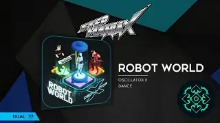 Easy FC. | [StepManiaX] Robot World - Dual (Half-Double), Level 17, Full Combo Chart Clear