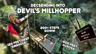 Exploring Devil's Millhopper Park | Gainesville | Sinkhole | Boardwalk | Timelapse