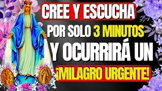 🙏✨ ORACIÓN MILAGROSA | ¡NO IGNORES ESTA PETICIÓN URGENTE DE NUESTRA SEÑORA!