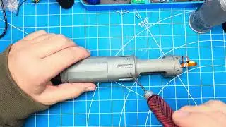Part 3 - Upper portion of the hilt disassembly.