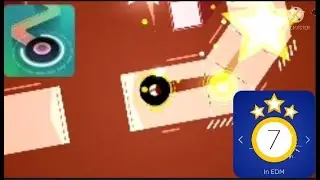 مرحلة dancing ballz color line - In EDM الإصدار 1.1.1