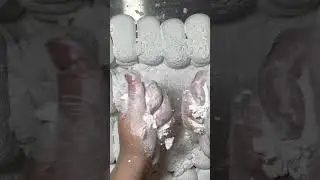 378 Chalk Soap Bar Crush #gymchalk #asmr #oddlysatisfying #stressrelief