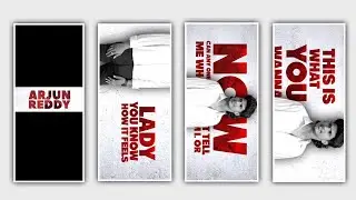 New Trending 1Pic Breakup Love Lyrical Video Editing in Alight motion Instagram trending video edit