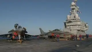 Mission en Libye : &agrave; bord du Charles-de-Gaulle