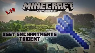 Best Enchantments For Trident | Minecraft Trident Enchantment Tutorial #minecraft