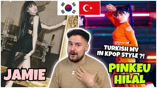 comparing TURKISH POP with K-POP by reacting to JAMIE - PITY PARTY & PINKEU HILAL - ŞİZOFREN