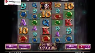 WHITE RABBIT Movie length session, Big Time Gaming's crazy slot!