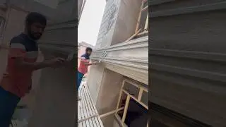 New railing design ideas to decorate parapet elevation cement design tips #shorts #design #home #yt