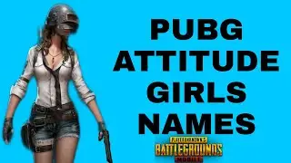 Girls Attitude Names|| girls cute names|| nick name||BGMI name world
