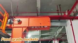 Z shape and C shape 4.6L bucket elevator multi inlets and outlets with up to 12m&sup3;/H capacity