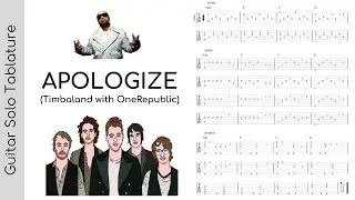 Apologize - Timbaland with OneRepublic | Guitar Tab