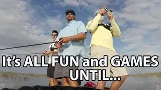 IMPALED...Very Bad! ApBassing and LunkerTV Big Bass Challenge