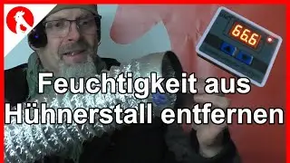 142  Nasser Stall adé | Stallentlüftung über Feuchtigkeitsregelung - Jensman and the Huhns