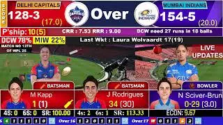 REVIEWS OF WOMEN PREMIER LEAGUE 26 || MATCH NO 13TH MUMBAI INDIANS W VS DELHI CAPITALS W