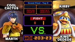 Smash Station: #355 - CV | CoolCactuS vs KIRBY - Grand Final - Top 8