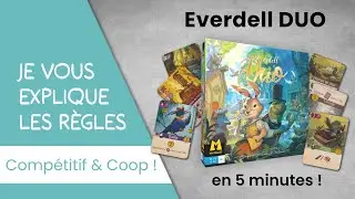 Je vous explique les règles du jeu EVERDELL DUO en moins de 5 minutes!