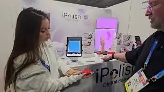 Первый взгляд на iPolish Nails, цифровые накладные акриловые ногти, CES 2026