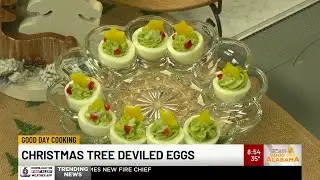 Kathleen Phillips: Christmas Tree Deviled Eggs