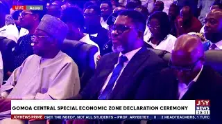 Gomoa Central Special Economic Zone Declaration Ceremony | Joy News Prime (21-10-25)