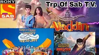 TRP of Sab T.V. Serials?/ Chances Of Aladdin Season 4.?