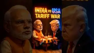 India vs USA Tariff War | modi ji vs donald trump🤣 #funny #trending #shorts #viral #comedy #video