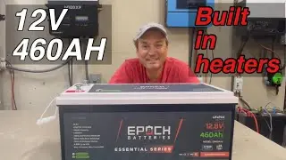 Epoch Essential heated 12v 460Ah battery review and tear down