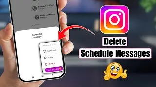 Как удалить запланированные сообщения в Instagram