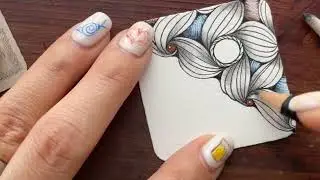 インスタライブ/ #bewell2023 Day16 / ゼンタングル・ラヴェル/ Zentangle Ravel