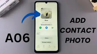 How To Add Contact Photo On Samsung Galaxy A06