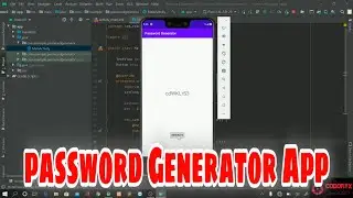Password Generator app in Android studio | Codoryx