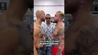 Jake Paul and Andrew Tate Face Off 😳