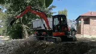 Kubota u55 - 4 digging