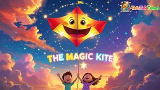 The Magic Kite 🎏 | Adventure Rhyme for Kids | Fun Flying Song