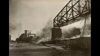 A fire during the construction of the 