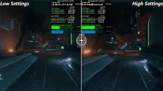 Star Citizen 3.17 Low VS High Performance 1080p | RTX 3090 Ti | i9 12900K 5.3GHz
