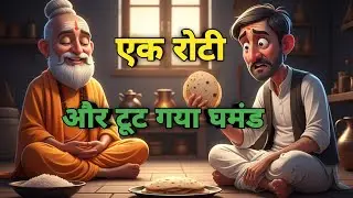 एक रोटी… और टूट गया घमंड | Roti… and the Ego Shattered | motivational story in Hindi 