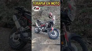💥 TERAPIA EN MOTO 😎. #ternero13 #shorts #motovlog #viral #terapia #rider #apriliatuareg660 #bike