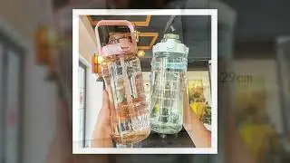 💧 This 2L Time-Marked Water Bottle Will Keep You Hydrated!