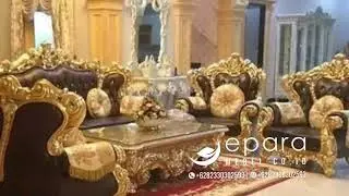 9 Model Sofa Tamu Jepara Mewah 2019, Sofa Tamu Klasik, Sofa Ruang Tamu Terbaru