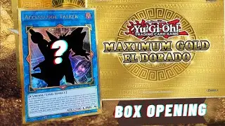Yugioh Maximum Gold: El Dorado Box Opening The Godly Set. 🙏