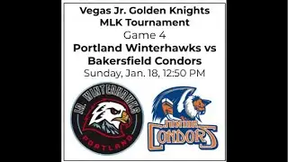 Portland Winterhawks vs Bakersfield Condors