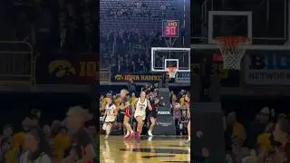 💨 Addie Deal scores it | Iowa Hawkeyes NCAA women's college basketball #shorts #short #basketball