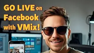 Транслируйте в прямом эфире на Facebook с помощью VMix! 📹️👍 Простое руководство для начинающих