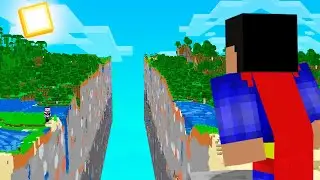 MI AMIGO DIVIDIÓ MI MUNDO A LA MITAD EN MINECRAFT TROLL 😱