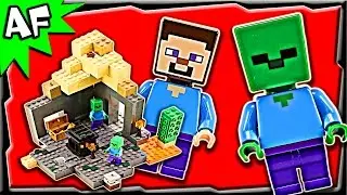 Lego Minecraft DUNGEON 21119 Stop Motion Build Review