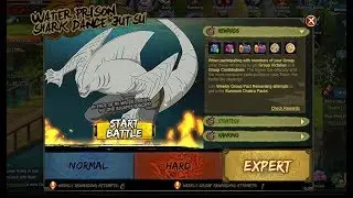 NARUTO ONLINE : STRONG APPROACHING KISAME EXPERT (DIFFICULT) LIGHTNING MAIN F2P (6.0)