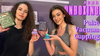 ASMR Relaxing Oil Massage and EMS Cupping Therapy for Back, Head Massage
