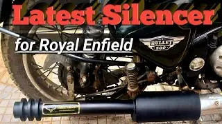 Barrel Silencer for Royal Enfield review #royalenfield #barrelexhaust