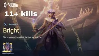 Arena of valor(Aov) Bright Pro Gameplay In Master Ranked Match #aov